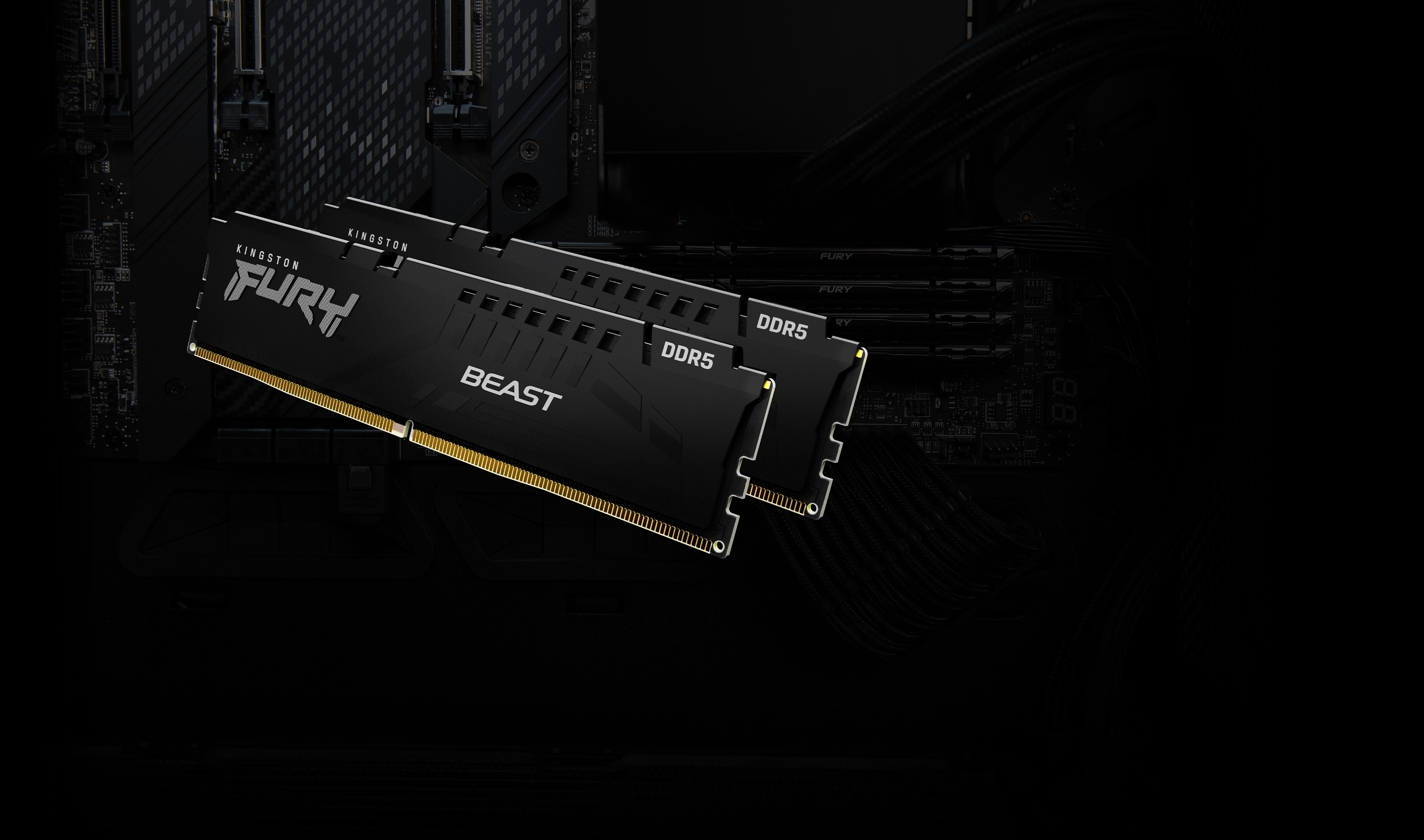RAM Desktop DDR5  8GB 5600MHz Kingston FURY Beast (KF556C40BB-8)