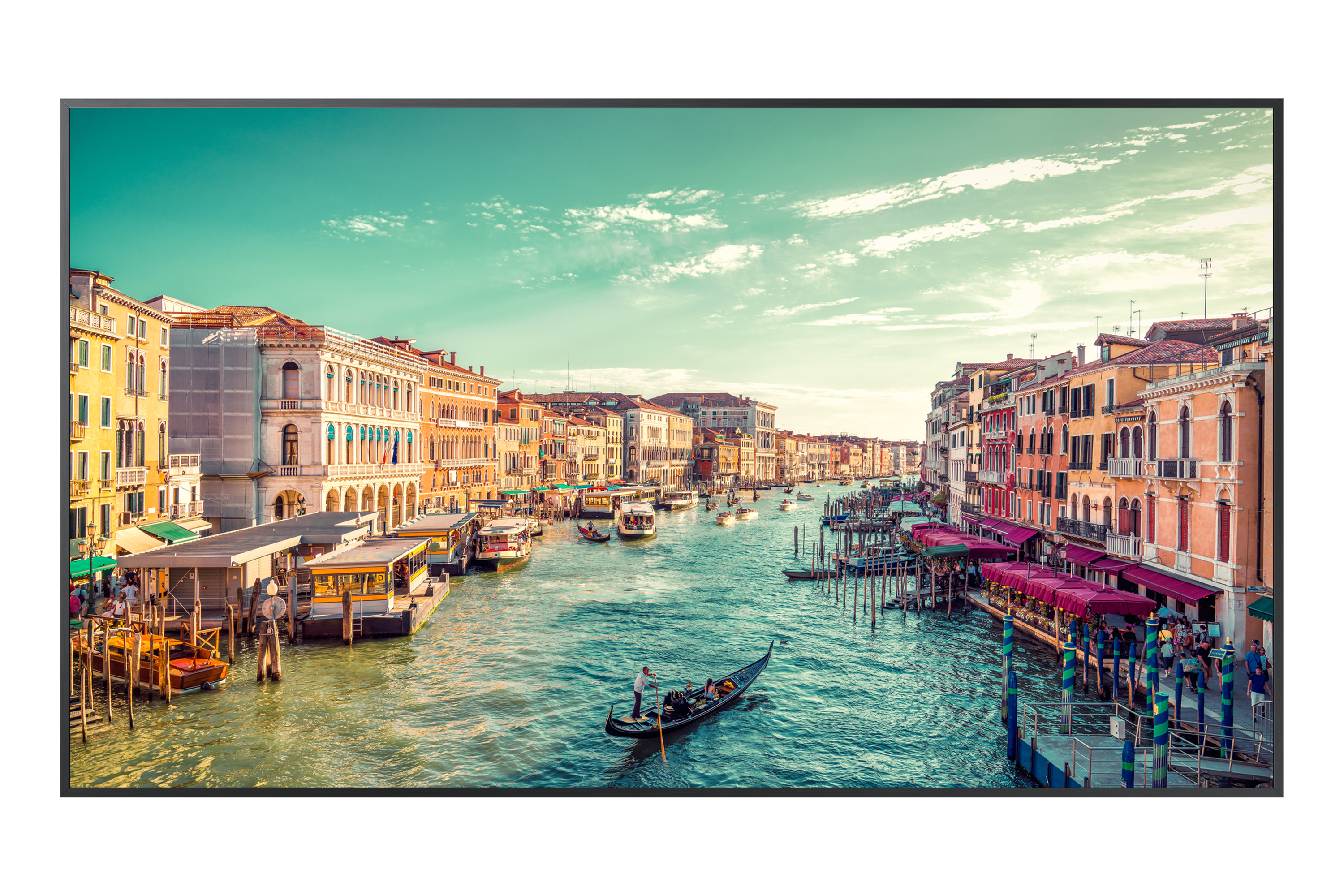 Samsung Smart Signage QM98T-B A-Ware mit Kartonageschäden