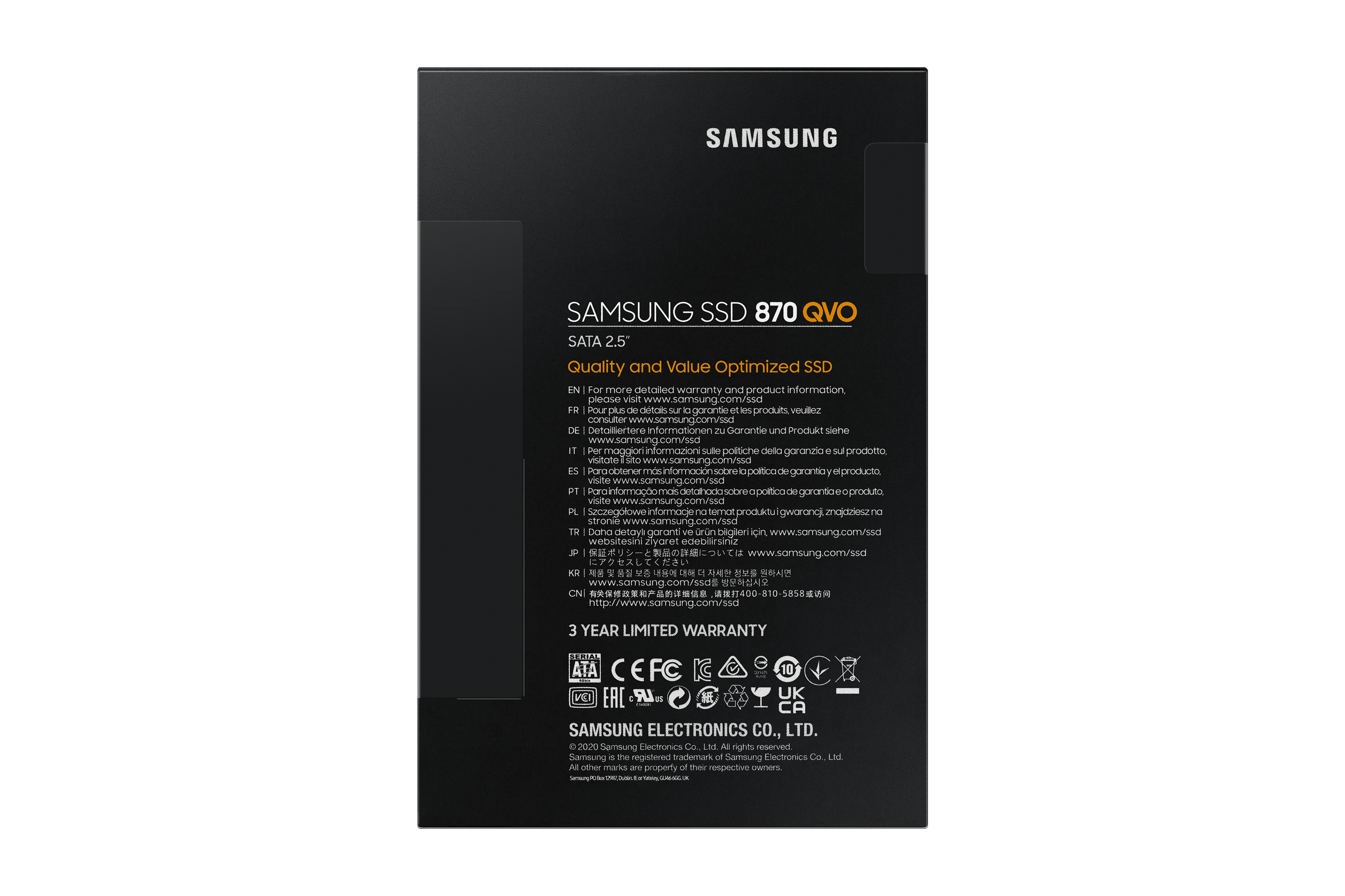 Samsung 870 QVO MZ-77Q1T0BW