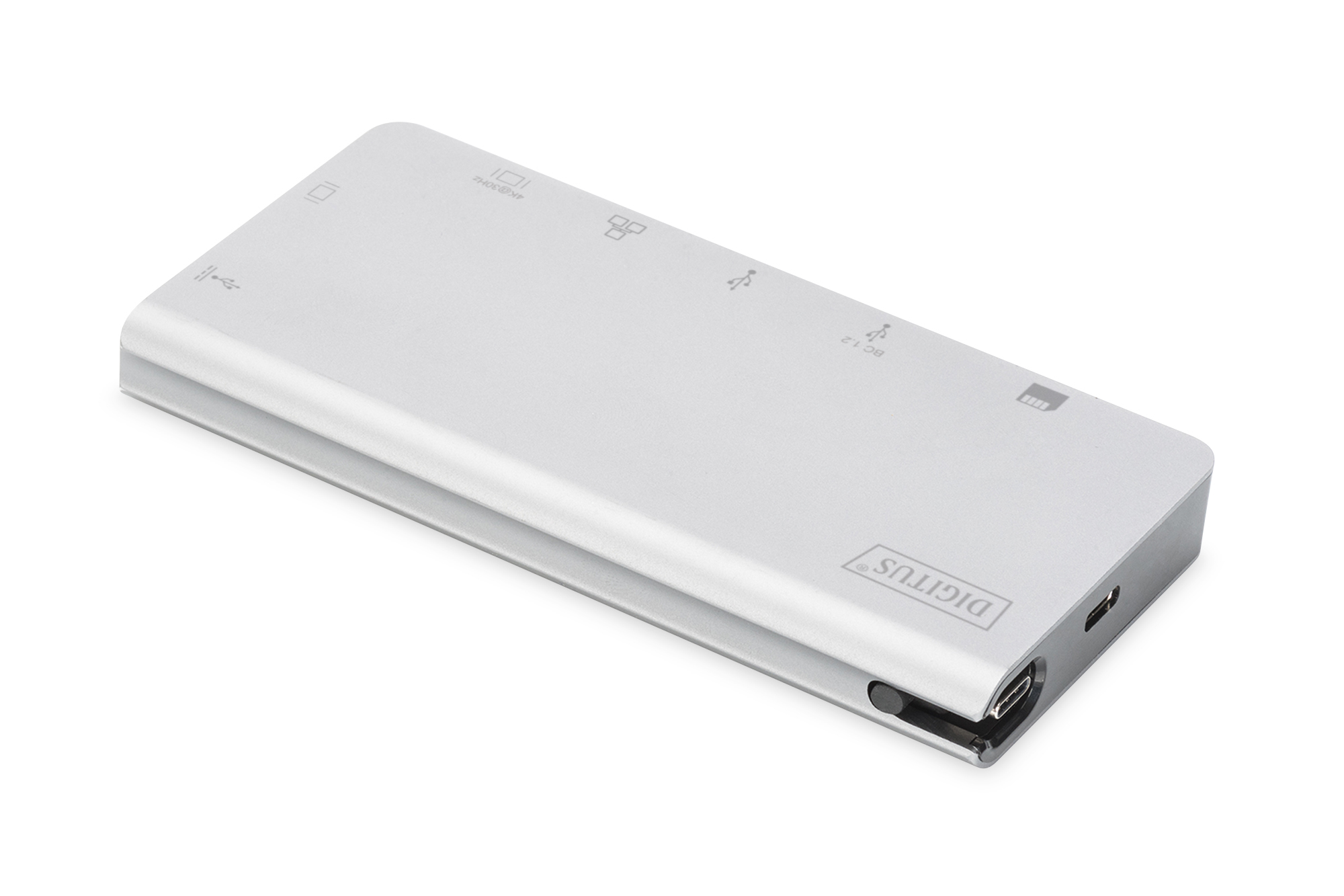 DIGITUS DA-70866 Docking Station USB Type-C Multiport Travel Dock, 8-Port