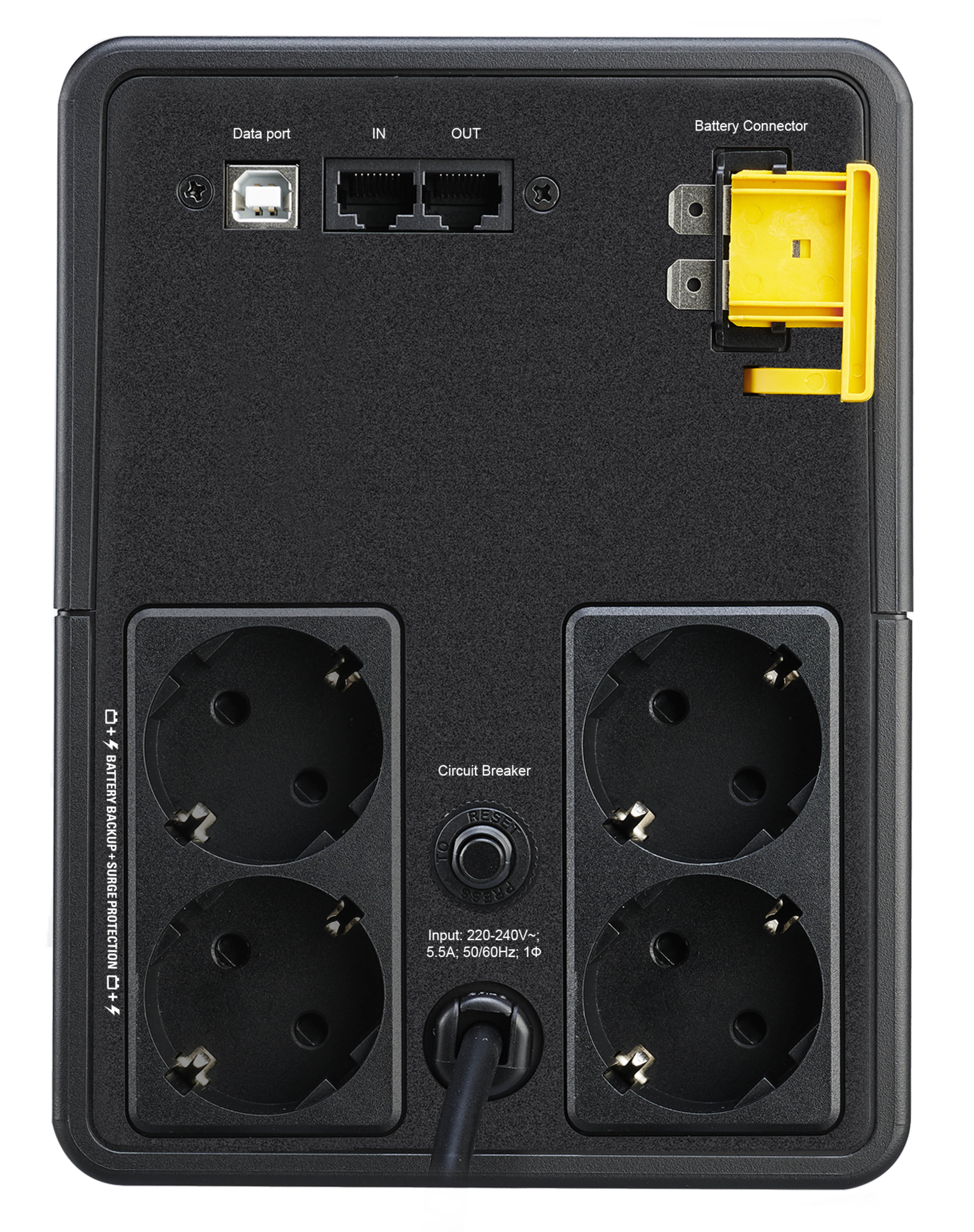APC BX1200MI-GR - Back-UPS 1200VA, 230V, AVR, Schuko Sockets