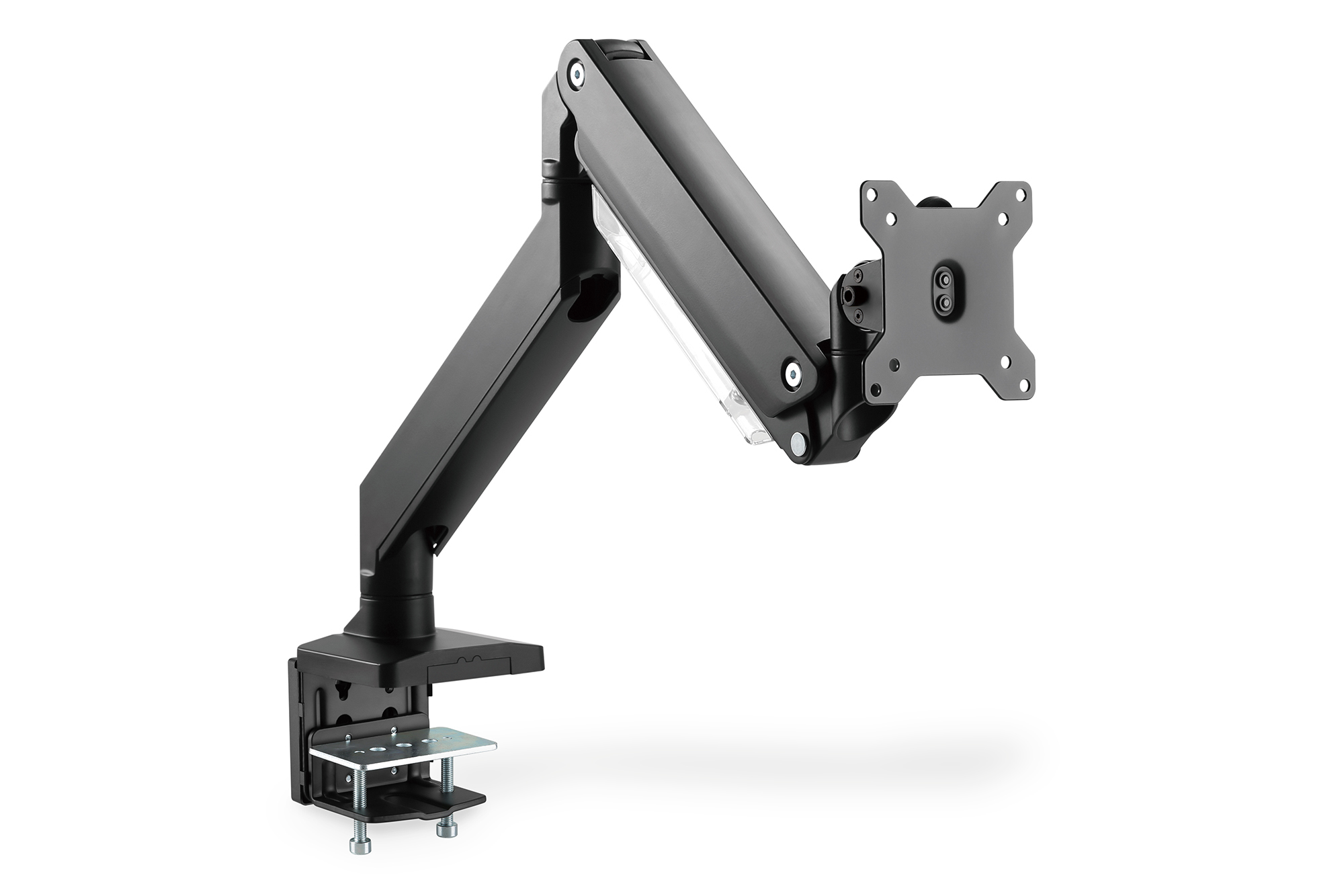 DIGITUS DA-90426 Universal Single Monitorhalter mit Gasdruckfeder und Klemmbefestigung