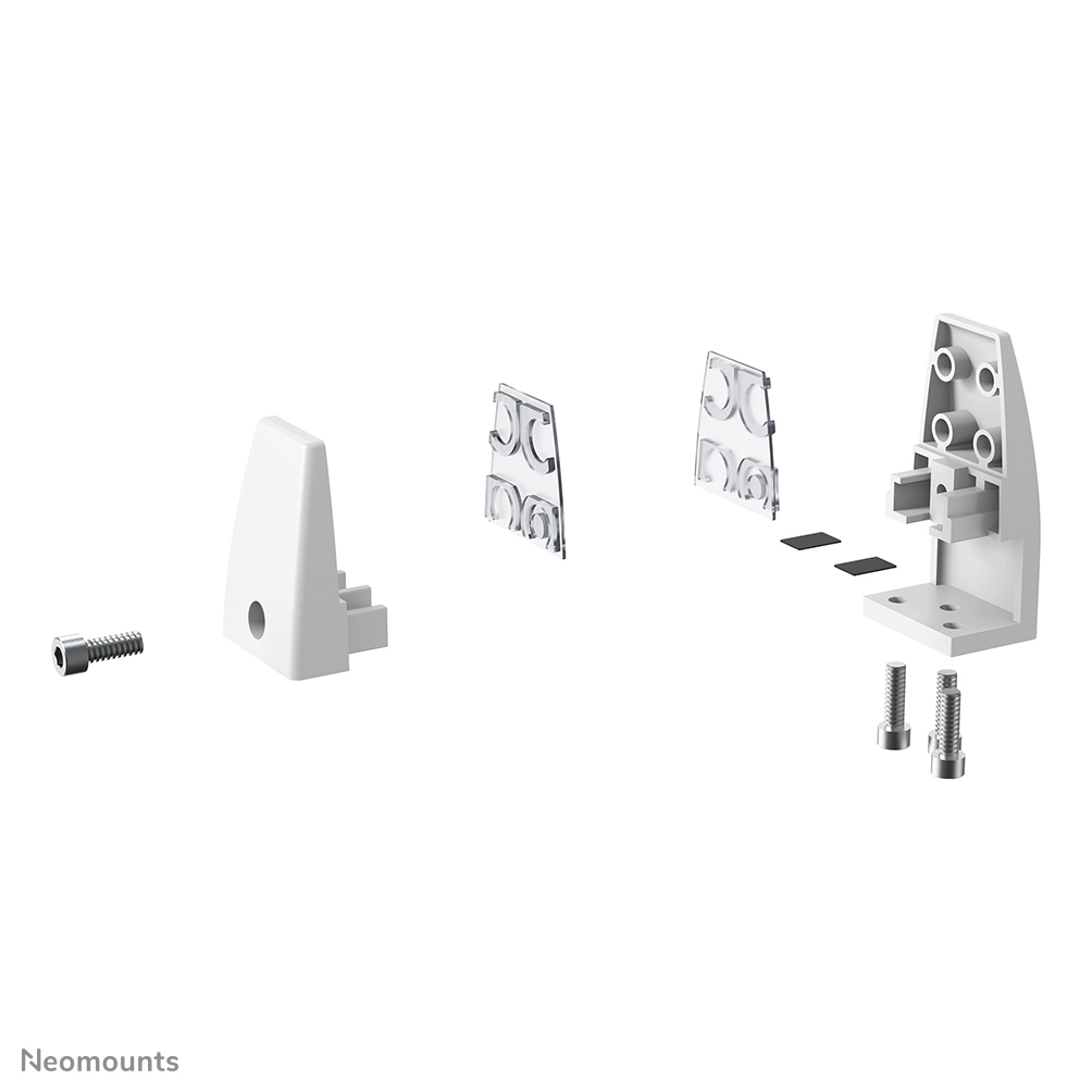 Neomounts Klemmensatz für Schreibtisch (2 Stk) - 8 - 25 mm - Tisch/Bank - 42 mm - 31 mm - 89 mm - 465 mm