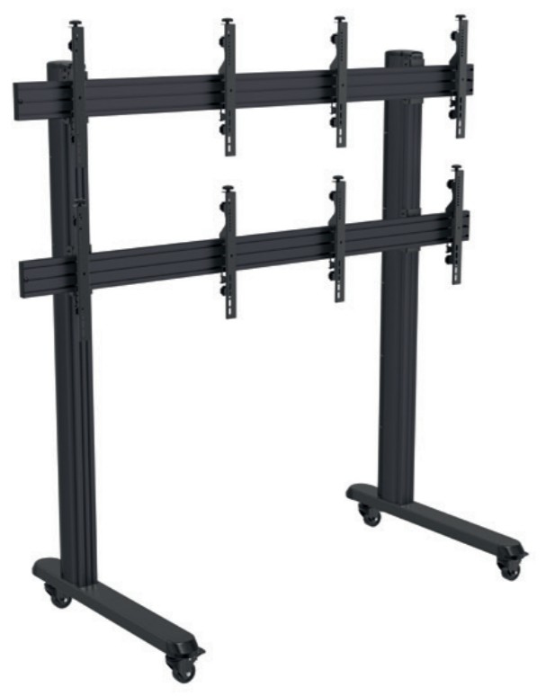 HAGOR  Videowall-Trolley HA-VWT 2x2 Landscape