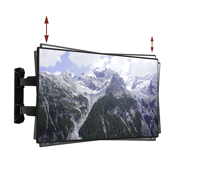 B-TECH Wandhalter neigb/schwenkb.(VESA 600x400)  BT8226/B