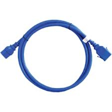 APC AP8716SX593 - Power Cord Kit (6 ea), Locking, C19 to C20, 1.8m, Blue