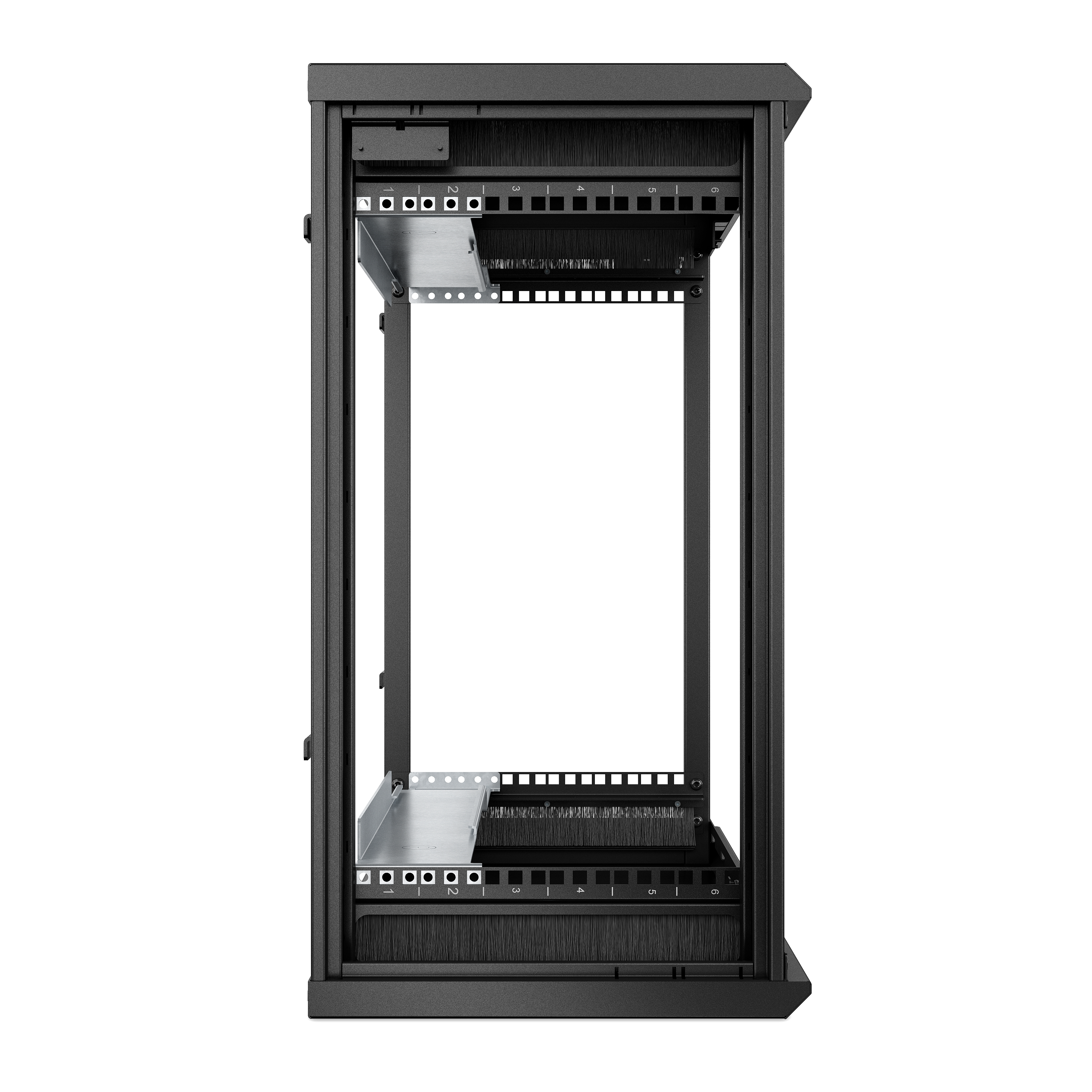 APC AR106VI - NetShelter WX 6U Low-Profile Wallmount Enclosure 230V Fans