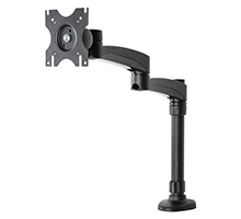 B-TECH Tischhalterung mit zwei Armen BT7373/B (VESA 100x100)