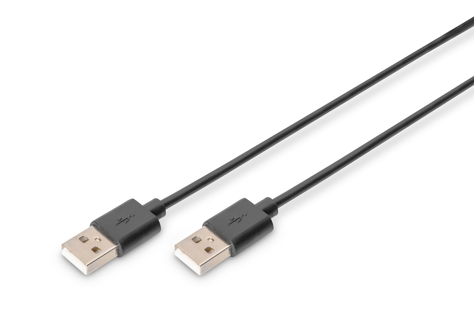 DIGITUS AK-300100-010-S USB Anschlusskabel, Typ A St/St, 1.0m