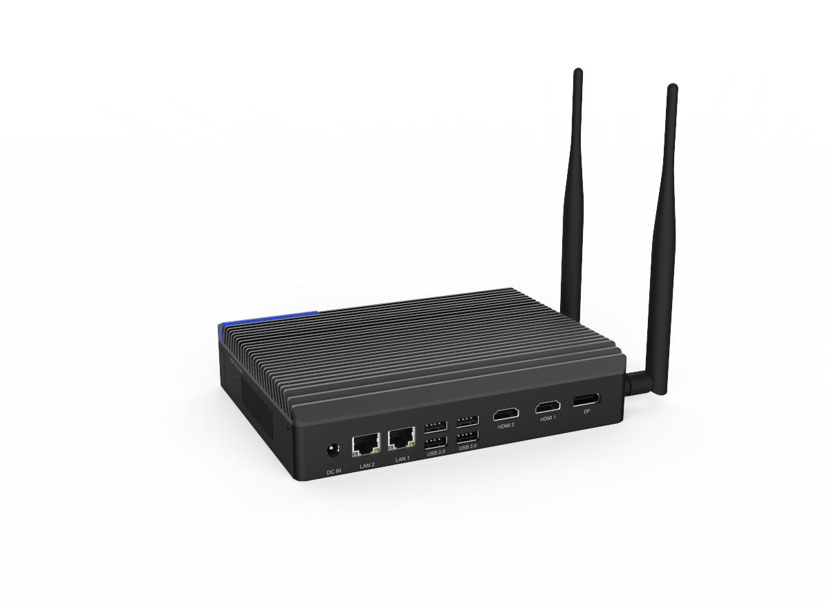 JWIPC Mini PC K1K105F Core-i7-1255U PASSIV (K105F-i7 1255U-8G-256G)                                 