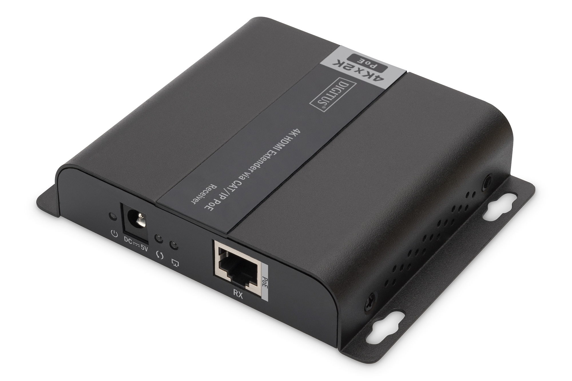 DIGITUS DS-55125 4K HDMI Extender über CAT/IP (Empfängereinheit), PoE