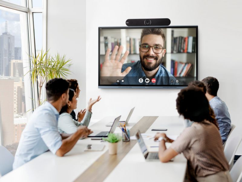 ViewSonic LFD Z Kamera Conference Room