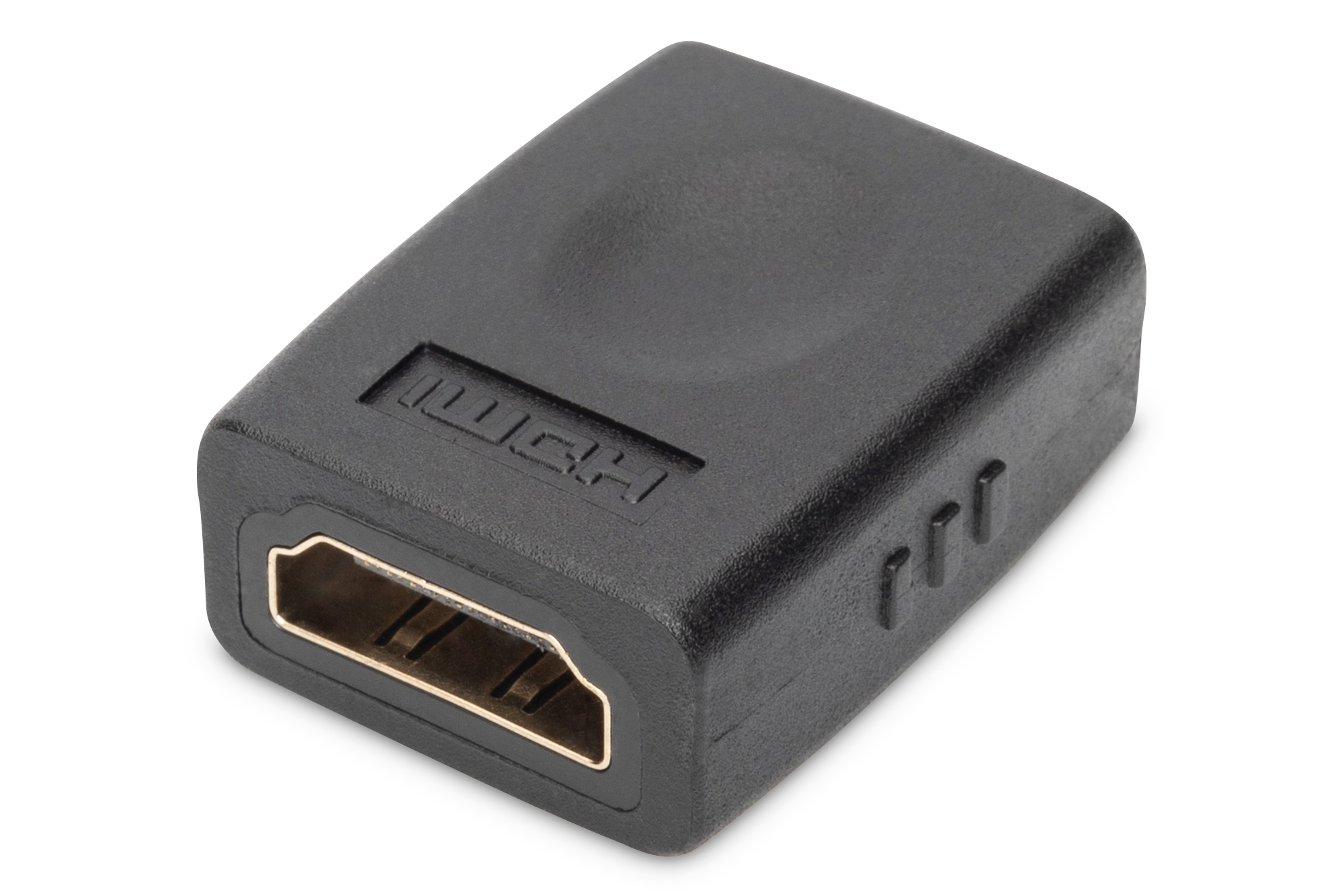 DIGITUS AK-330500-000-S HDMI Adapter, Typ A Bu/Bu, Ultra HD 60p, sw