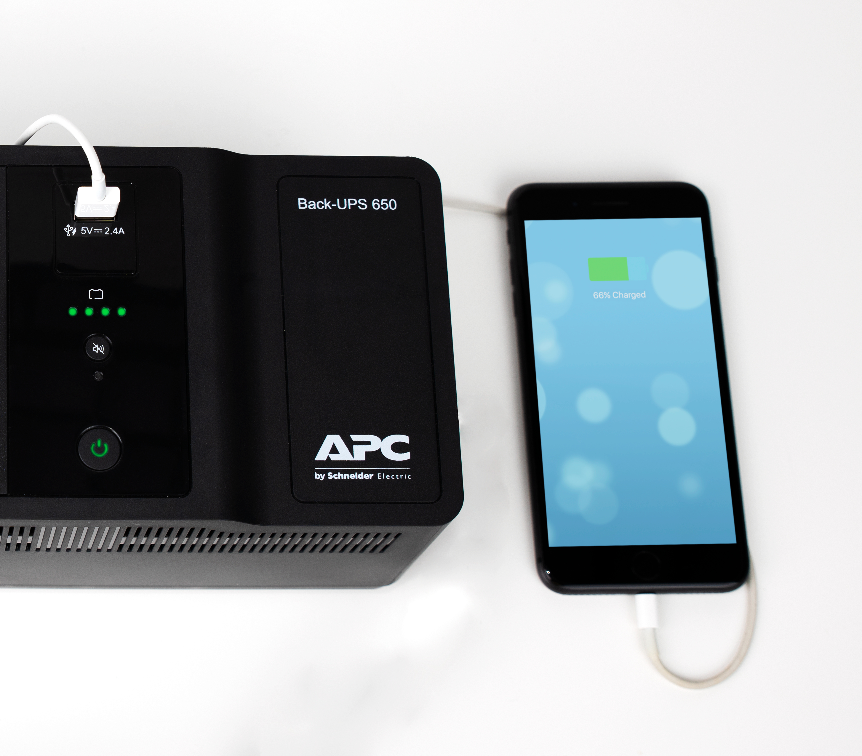 APC BE650G2-GR - Back-UPS 650VA, 230V, 1 USB charging port