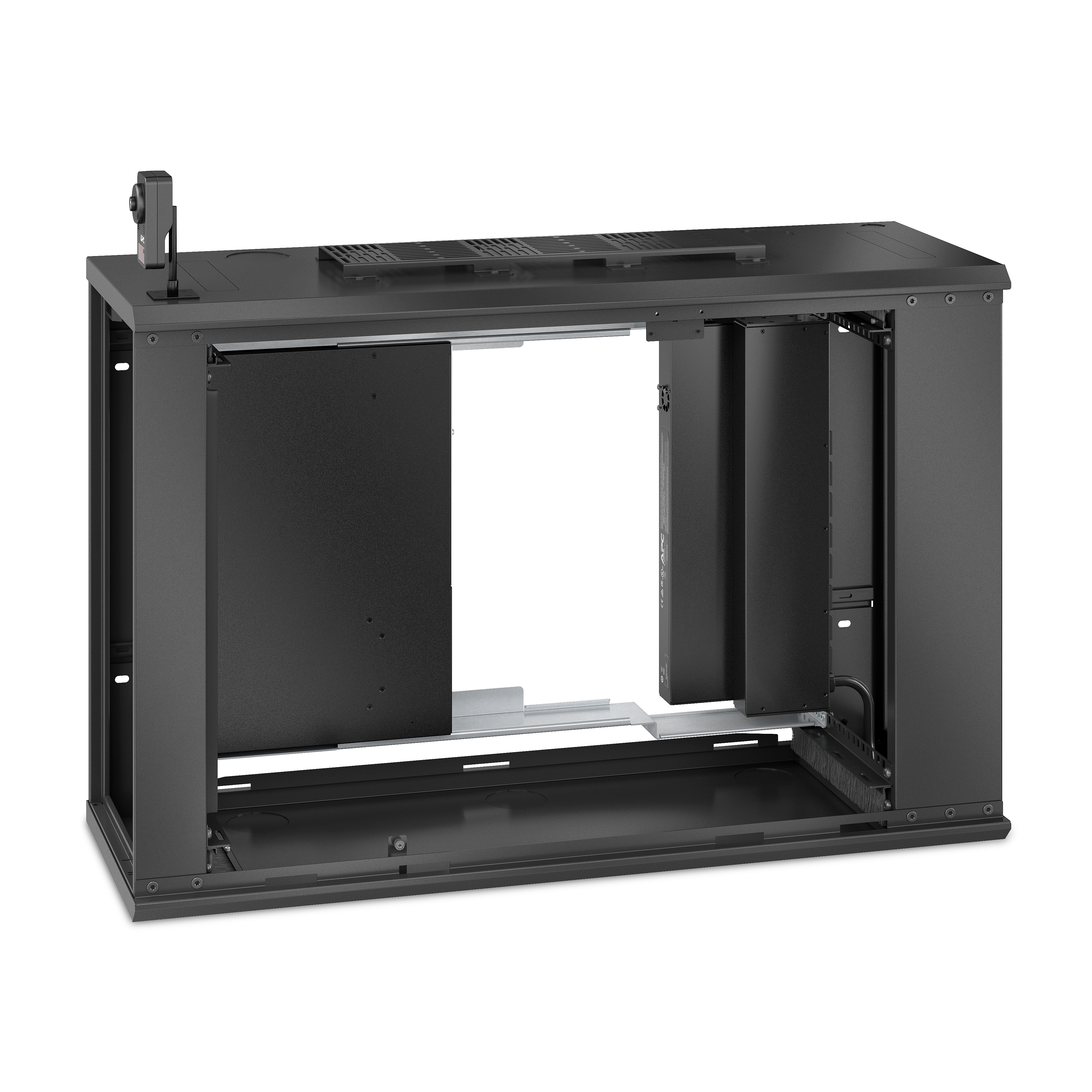APC AR106VI - NetShelter WX 6U Low-Profile Wallmount Enclosure 230V Fans