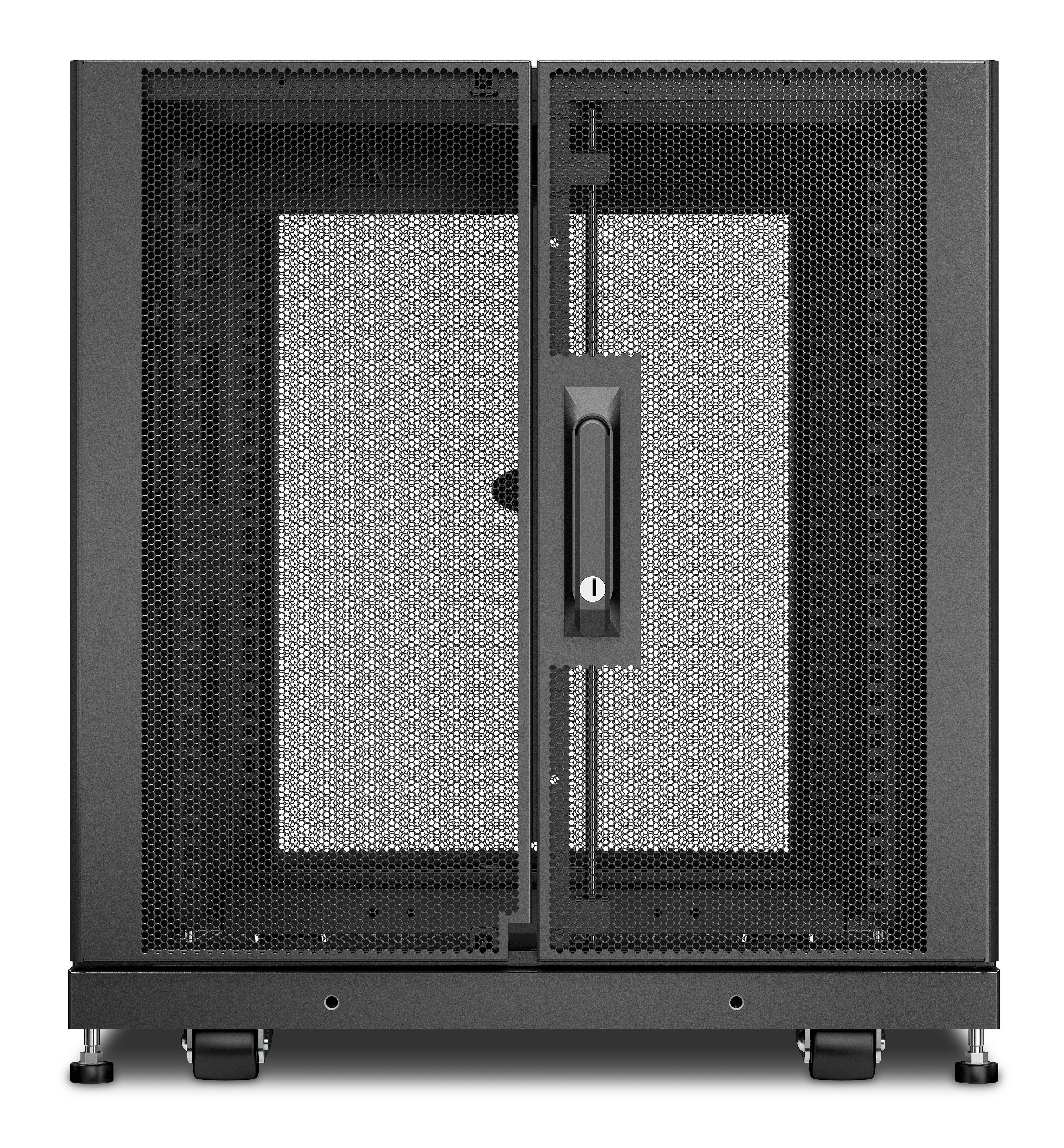 APC AR3103 - NetShelter SX 12U Server Rack Enclosure 600mm x 1070mm w/ Sides Black