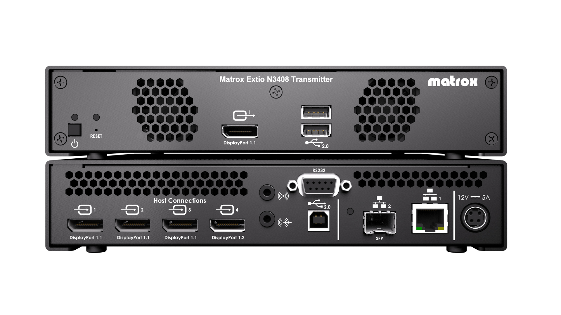 Matrox Extio 3 Series N3408 Transmitter Appliance (XTO3-N3408TX)