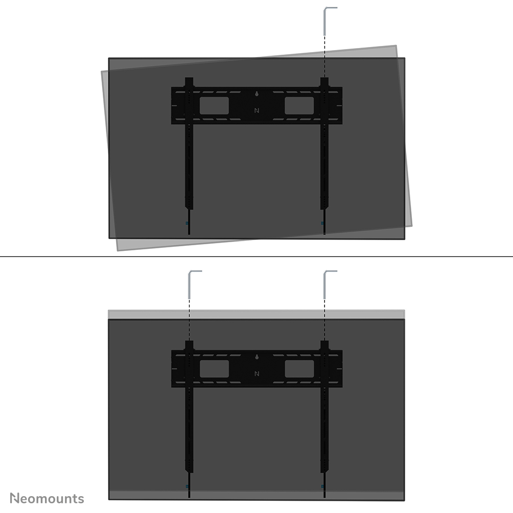 Neomounts LEVEL-750 Wandhalterung fest (VESA 800x600) WL30-750BL18