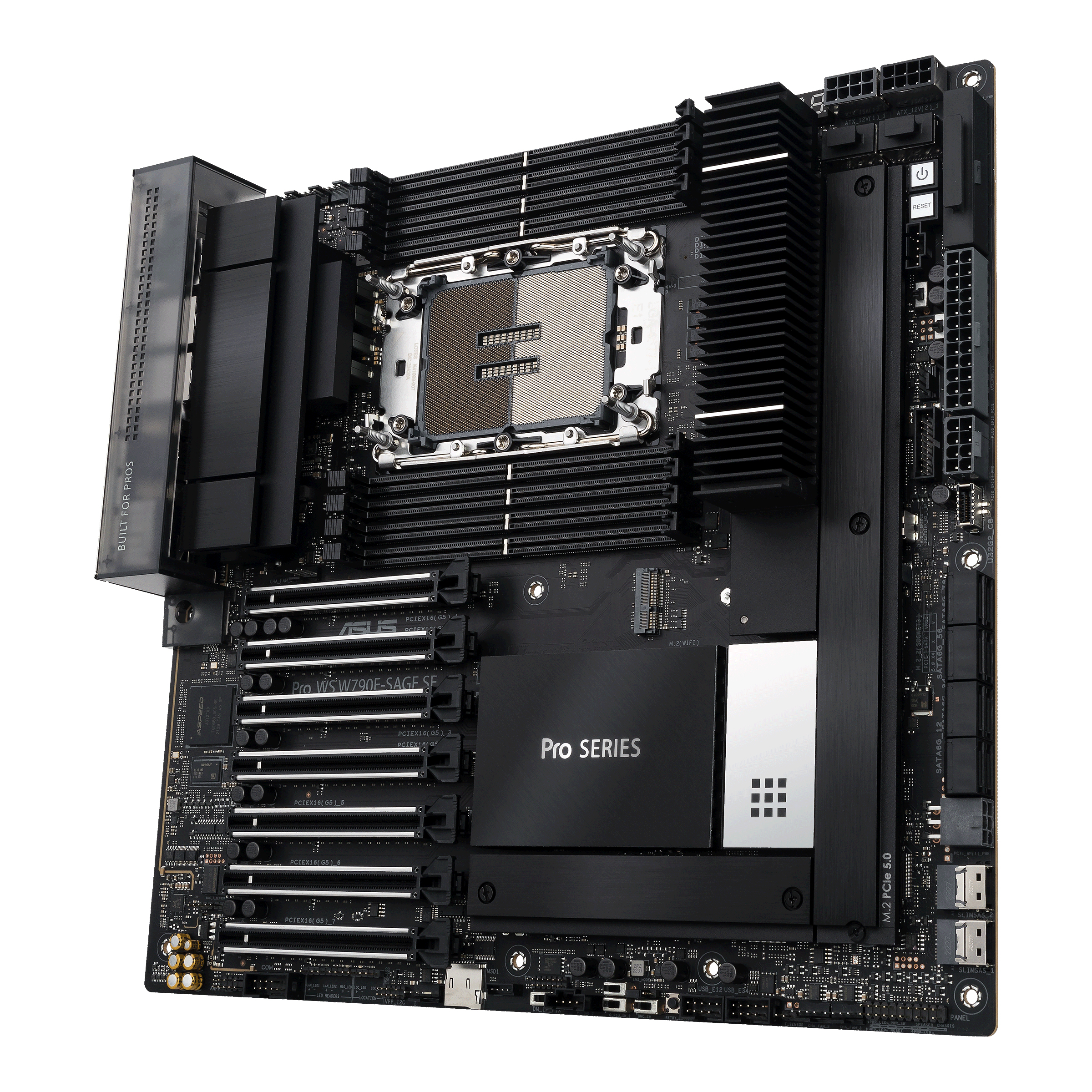 MB ASUS Workstation LGA4677 Pro WS W790E-SAGE SE  2x 10GB W790 Chipsatz | 1 x Intel Xeon W3400/2400 (SSI/EEB) ++