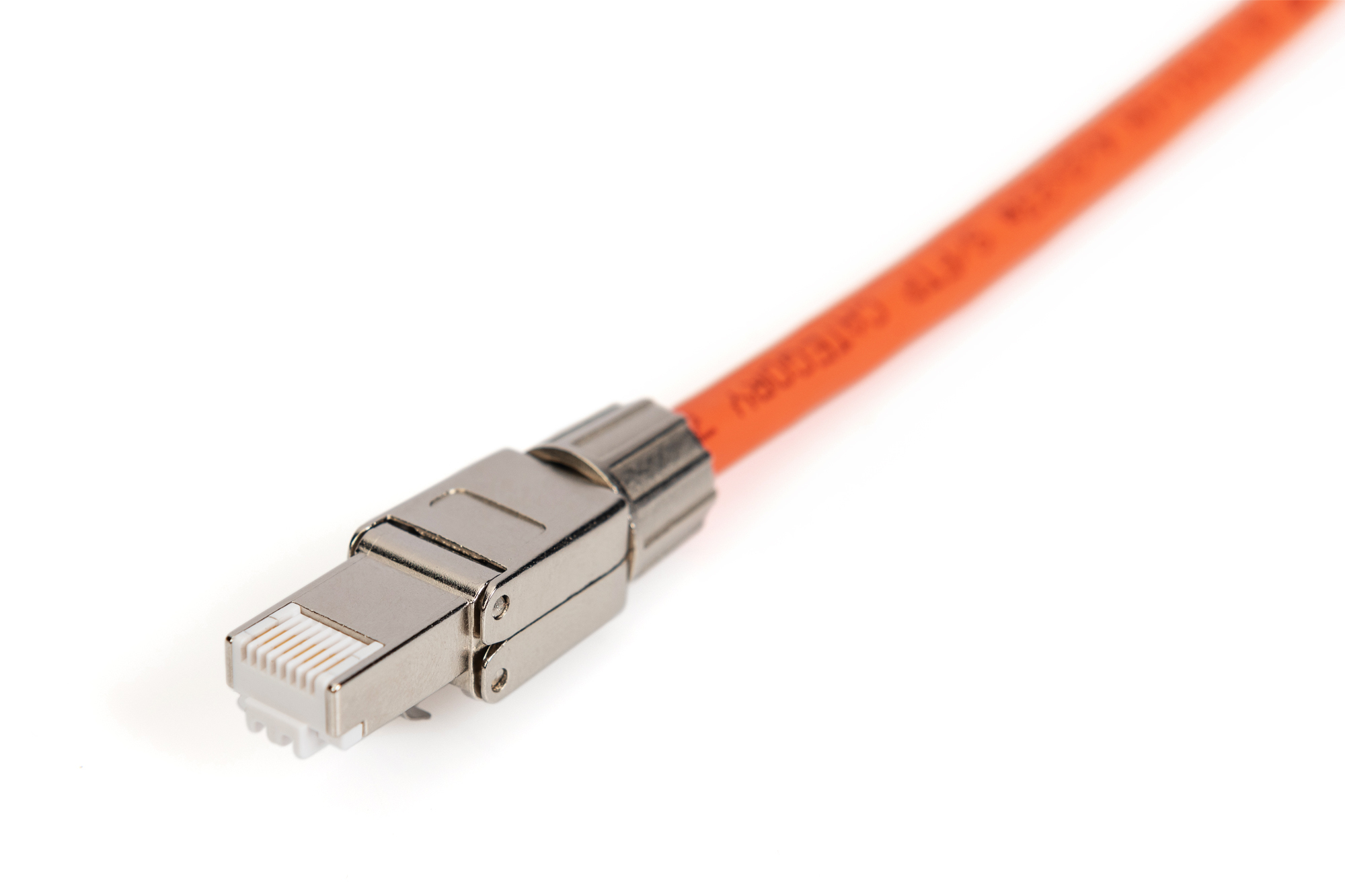 DIGITUS DN-93634 CAT 6A Feldstecker, geschirmt, werkzeugfreier Montageanschluss