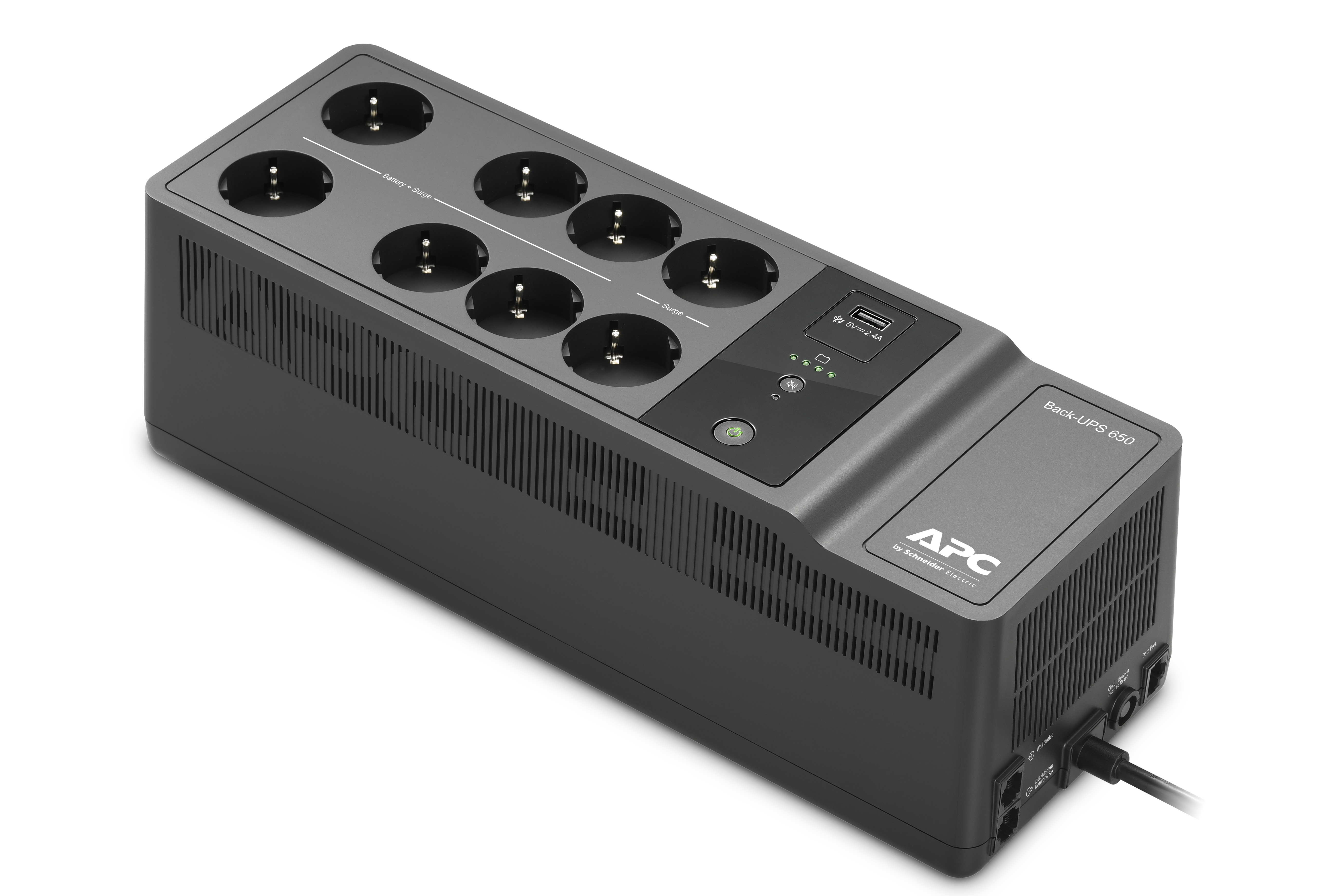 APC BE650G2-GR - Back-UPS 650VA, 230V, 1 USB charging port