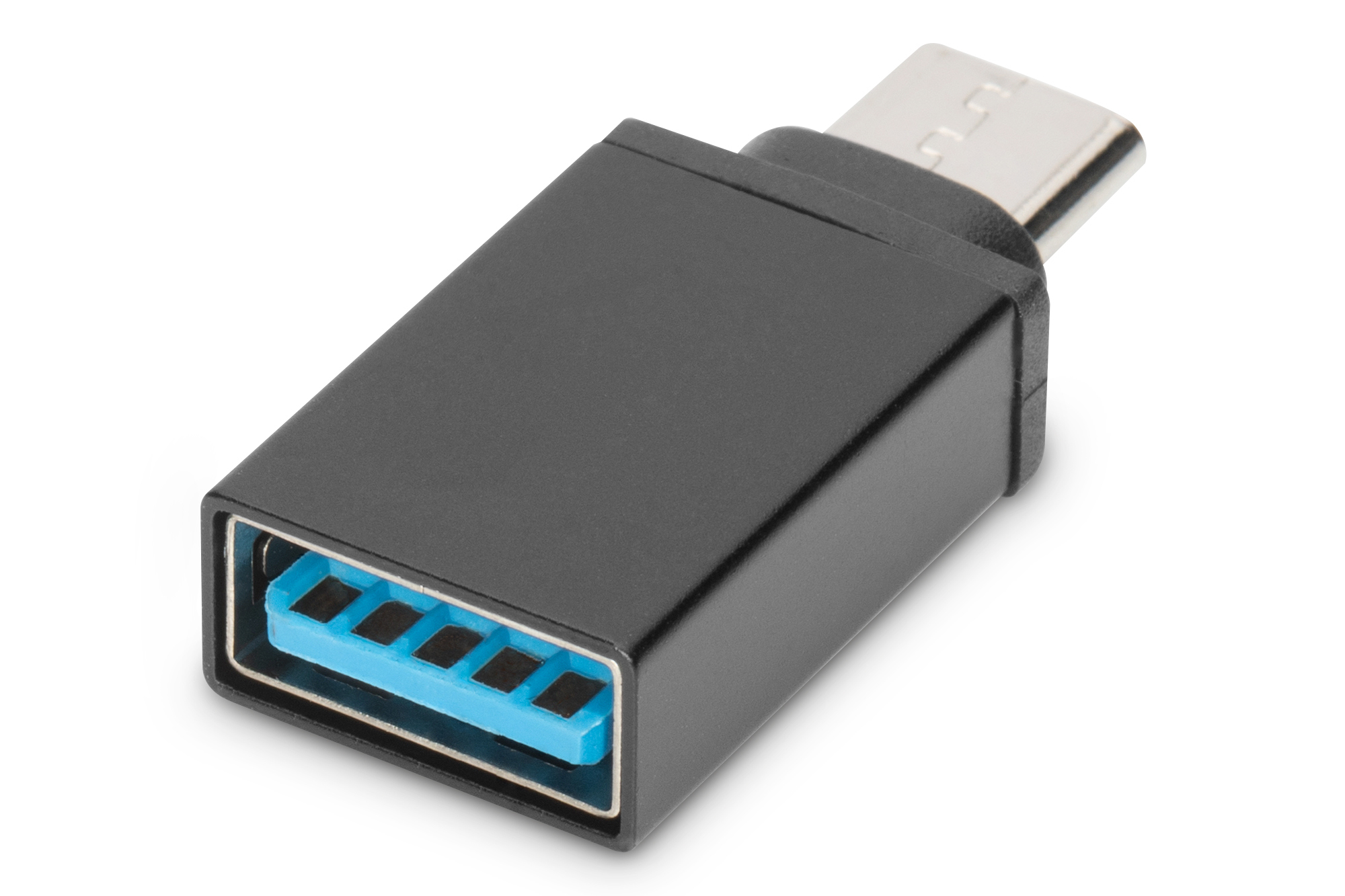 DIGITUS AK-300506-000-S USB Type-C Adapter, Type-C - A St/Bu