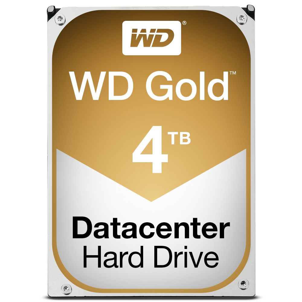 HDD 3,5" WD Gold  4 TB SATA 6Gb/s 7200rpm 128 MB Datacenter/Server (WD4002FYYZ)