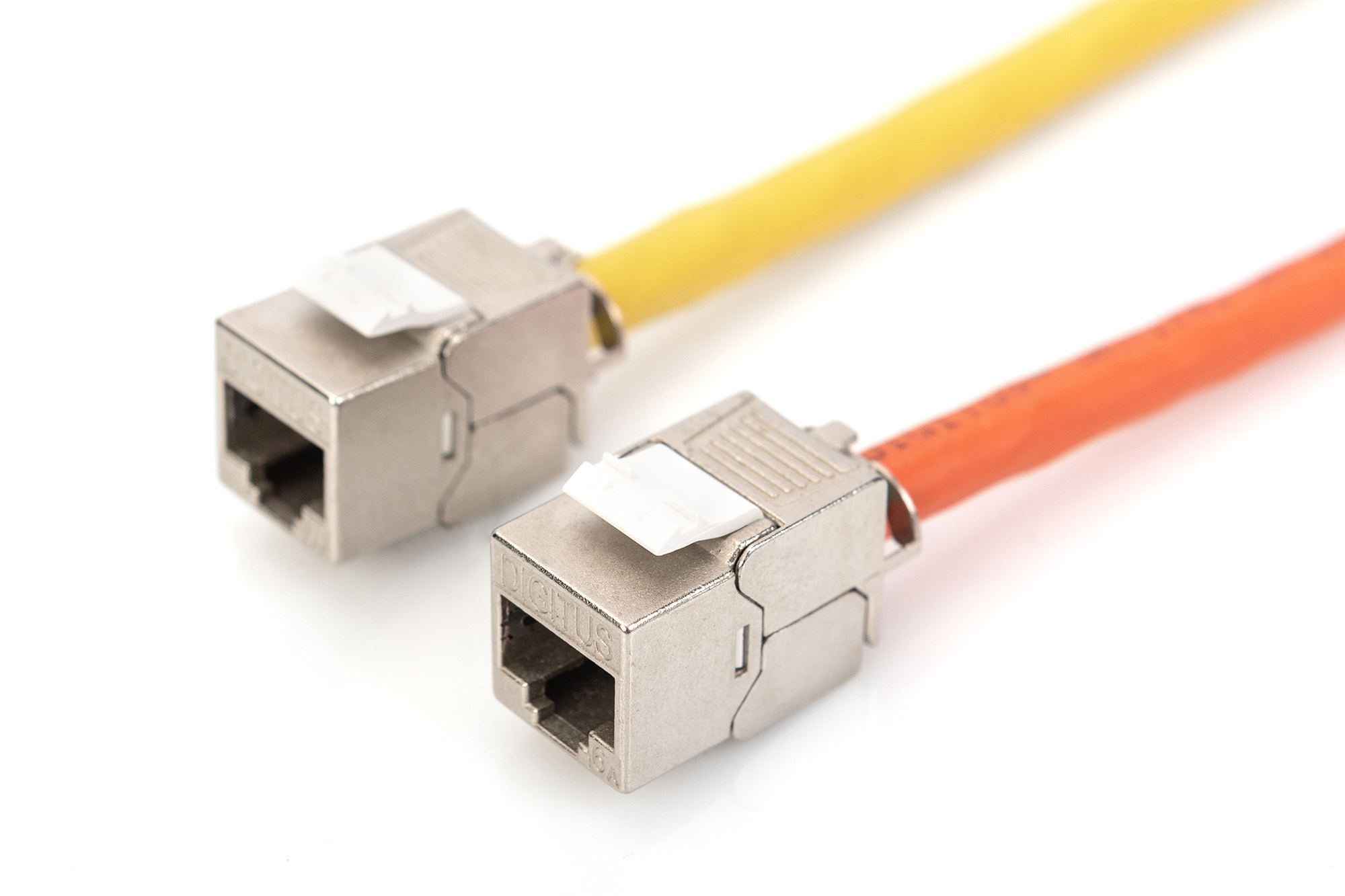 DIGITUS DN-93615-24 CAT 6A Keystone Modul, geschirmt, werkzeugfreier Montageanschluss