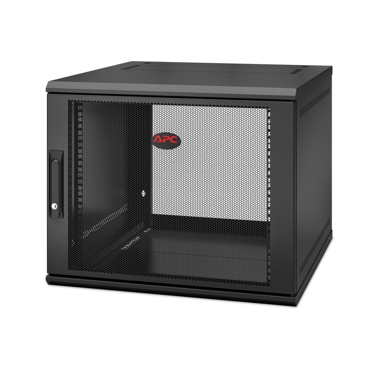 APC AR109SH6 - NetShelter WX 9U Single Hinged Wall-mount Enclosure 600mm Deep