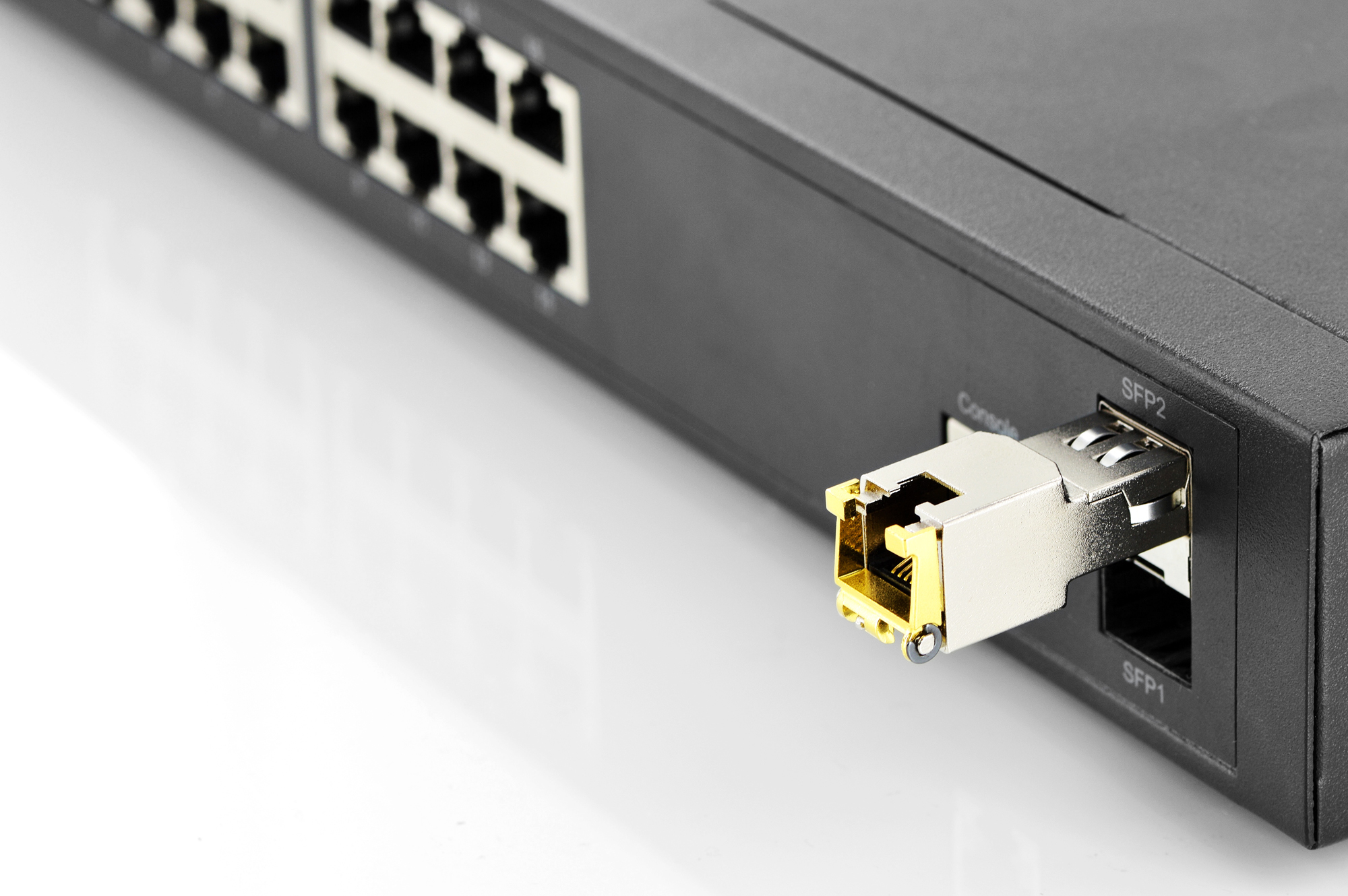 DIGITUS DN-81005 1,25 Gbps Kupfer SFP-Modul, RJ45