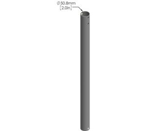 Peerless-AV Boden/Decken Befestigung  Stange MOD-P200 chrom