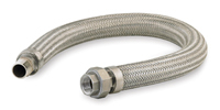 APC ACAC10012 - "6ft (1.828m) Stainless Flex Pipe Kit 1" MPT to 1" FPT Union"