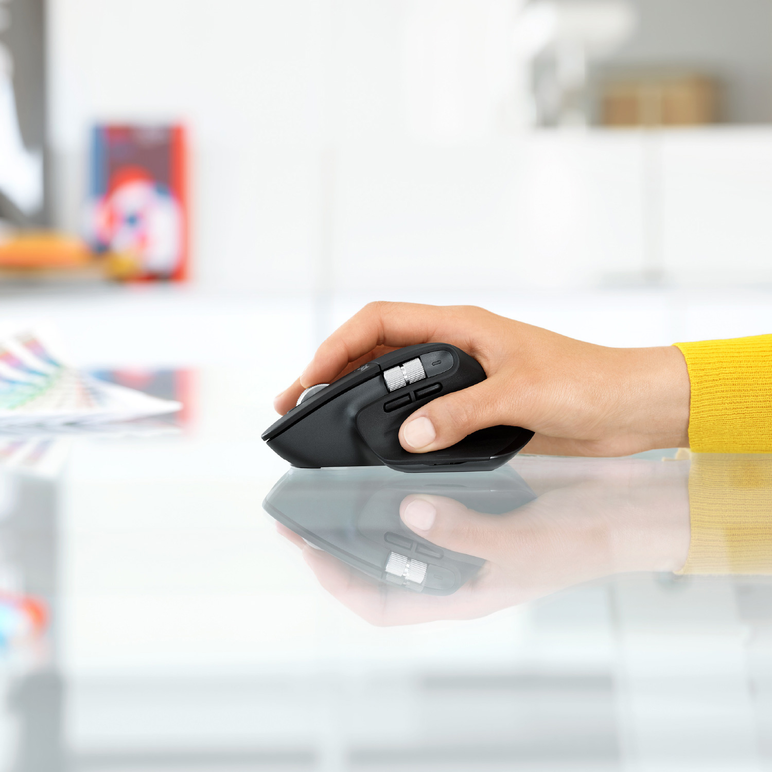 Logitech Maus MX Master 3, Graphite