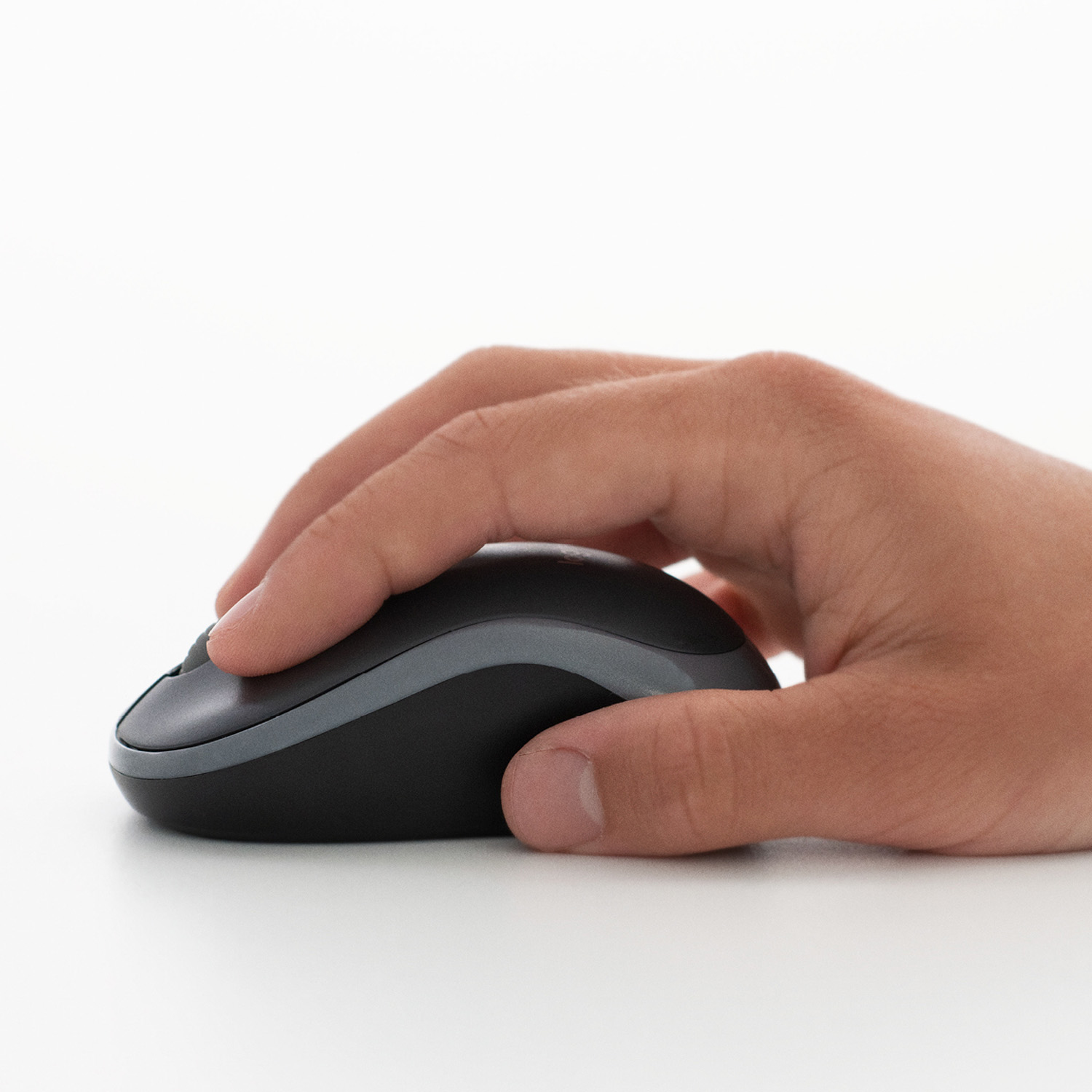 Logitech Maus M185, grau