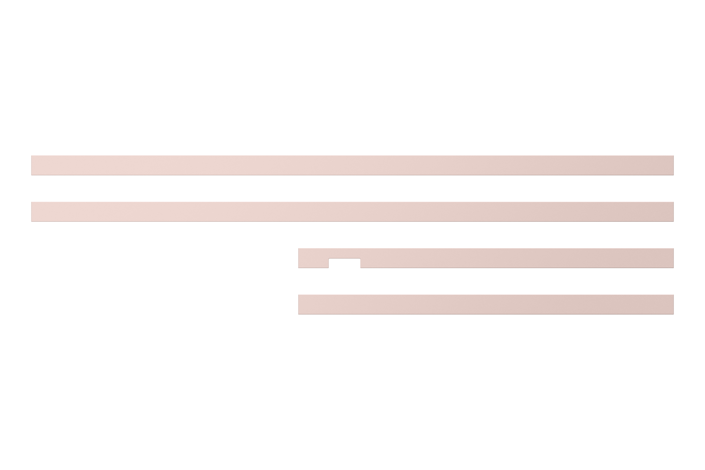 Samsung TV Z Wechselrahmen natural Pink für 32" Frame-TV