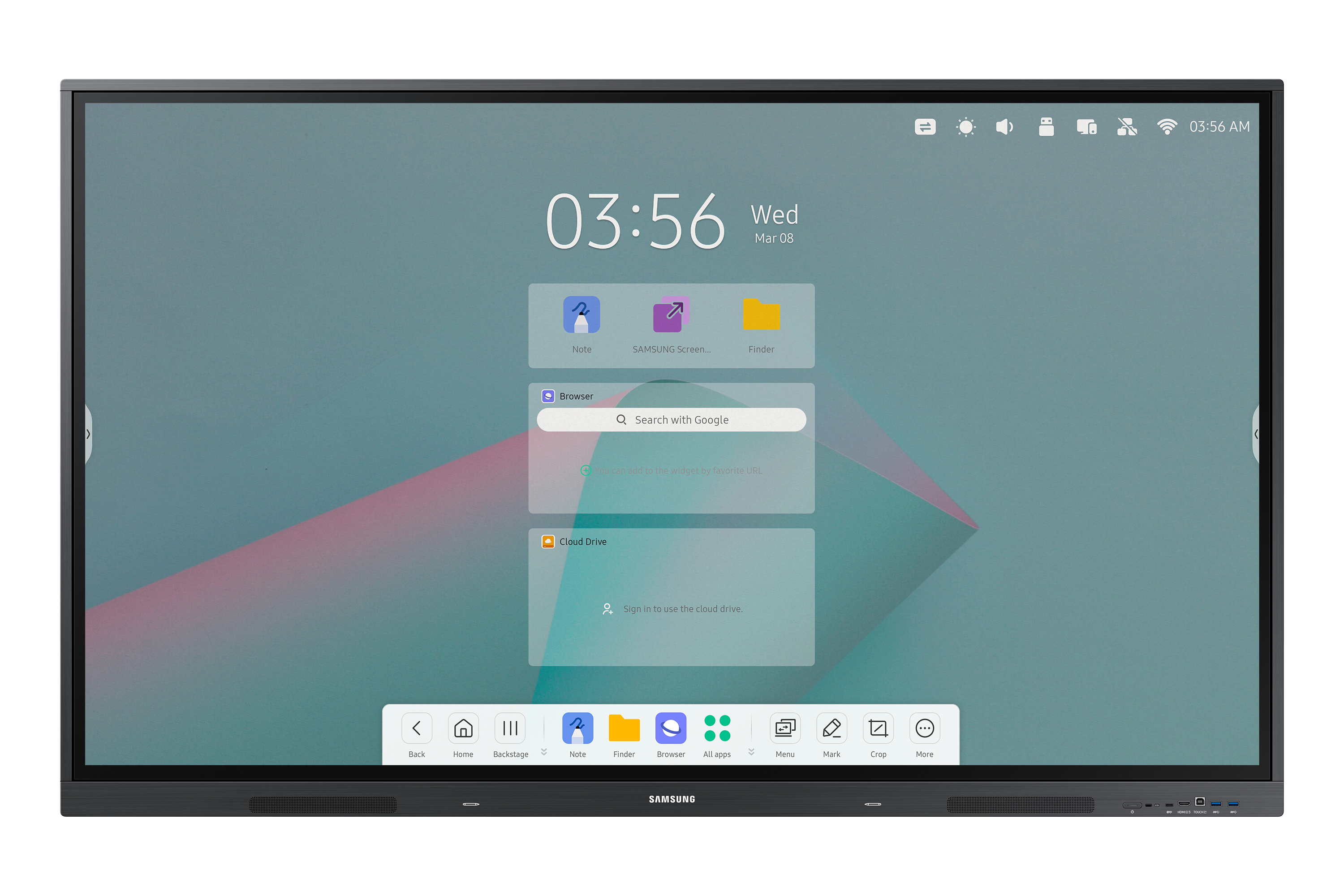 Samsung Smart Signage Interactive Display (WA75C)