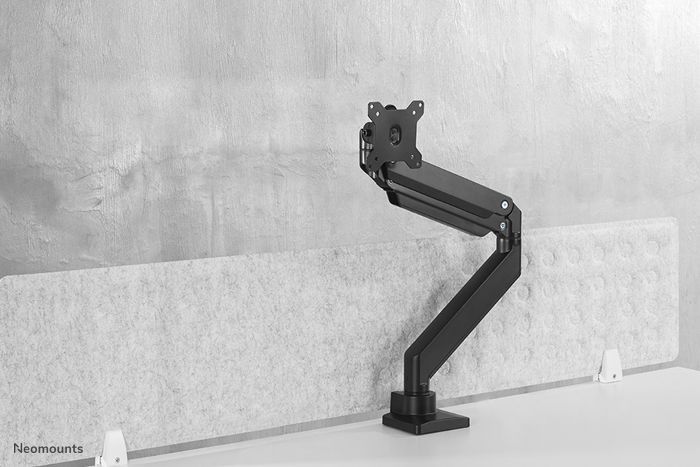 Neomounts Tisch-Monitorarm neigbar, schwenkbar, drehbar (VESA 100x100) NM-D775BLACKPLUS