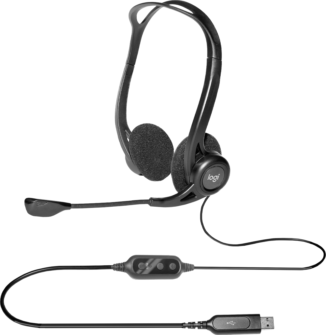Logitech Kopfhörer Headset 960 USB