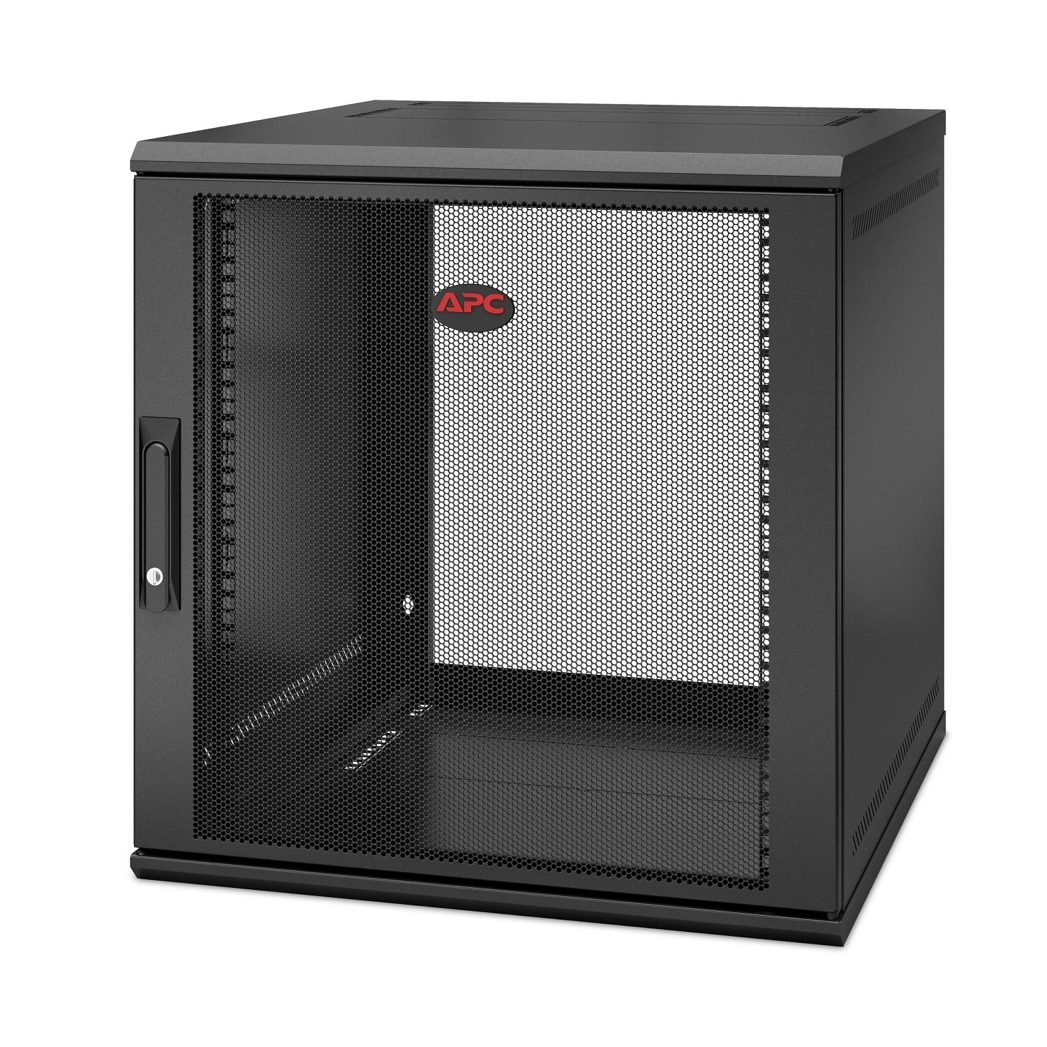 APC AR112SH6 - NetShelter WX 12U Single Hinged Wall-mount Enclosure 600mm Deep