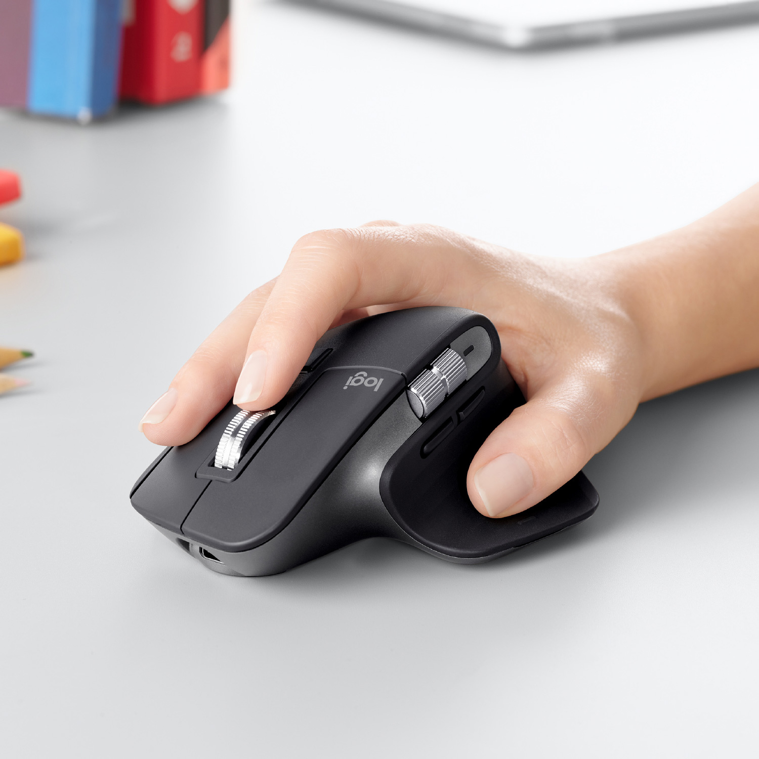 Logitech Maus MX Master 3, Graphite
