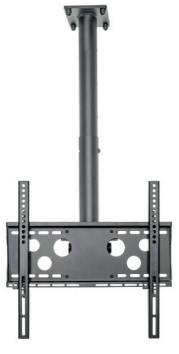 HAGOR Deckenhalterung HA DH 900-1600 S  schwarz