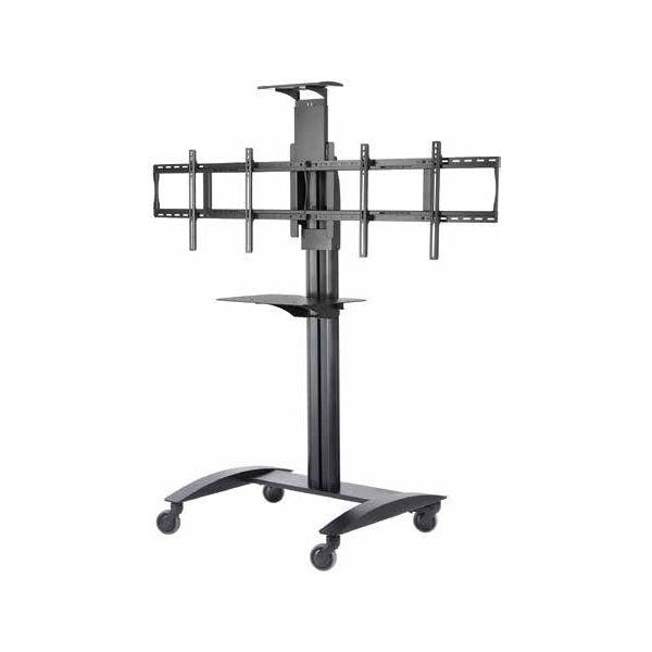 Peerless-AV Roll-Stand SR555M Videoconference für 2x 40-65"