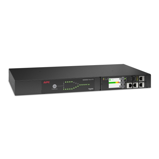 APC AP4450A - Rack ATS, 100/120V, 15A, 5-15 in, (10) 5-15R out