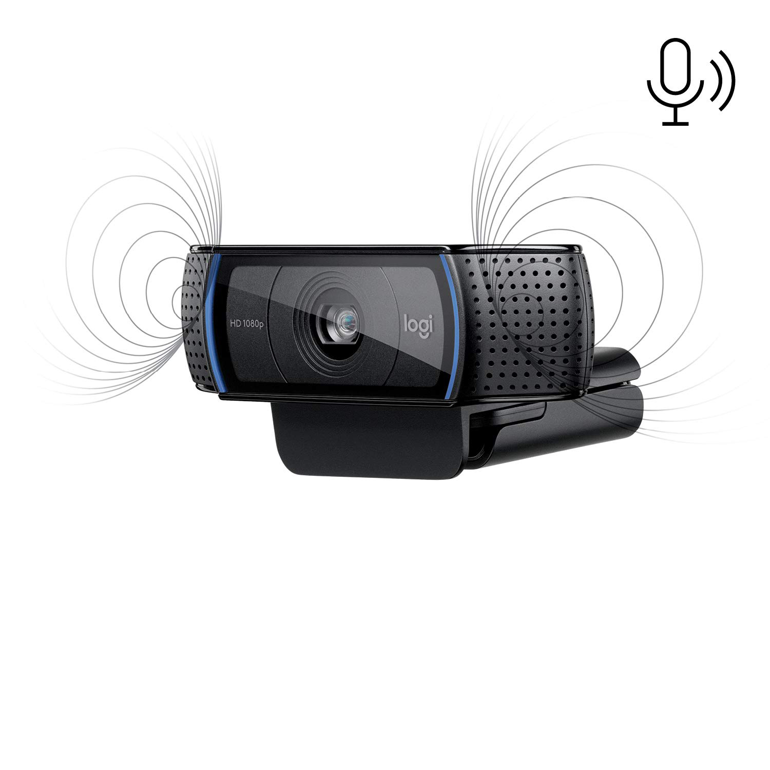 Logitech Kamera C920 HD Pro Webcam, schwarz