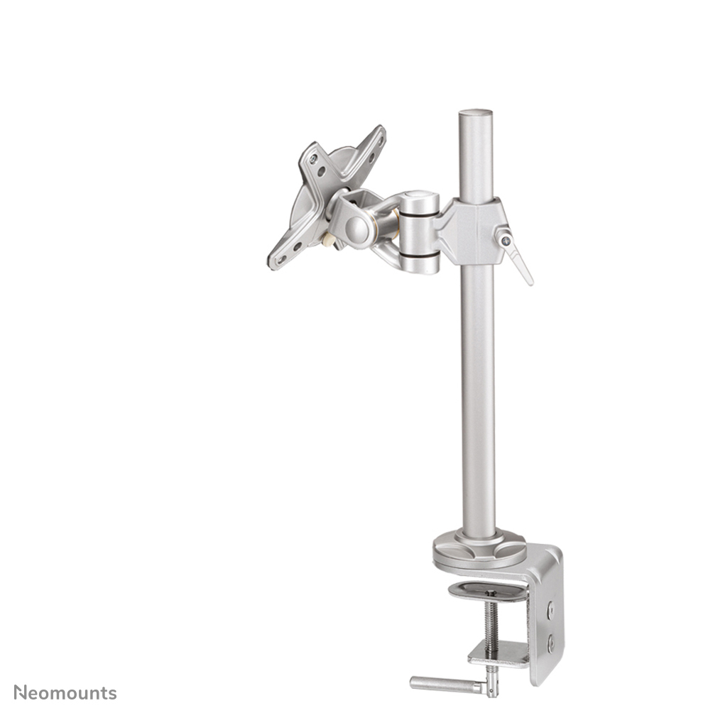 Neomounts Monitor-Tischhalterung - Klemme - 12 kg - 25,4 cm (10 Zoll) - 76,2 cm (30 Zoll) - 100 x 100 mm - Silber