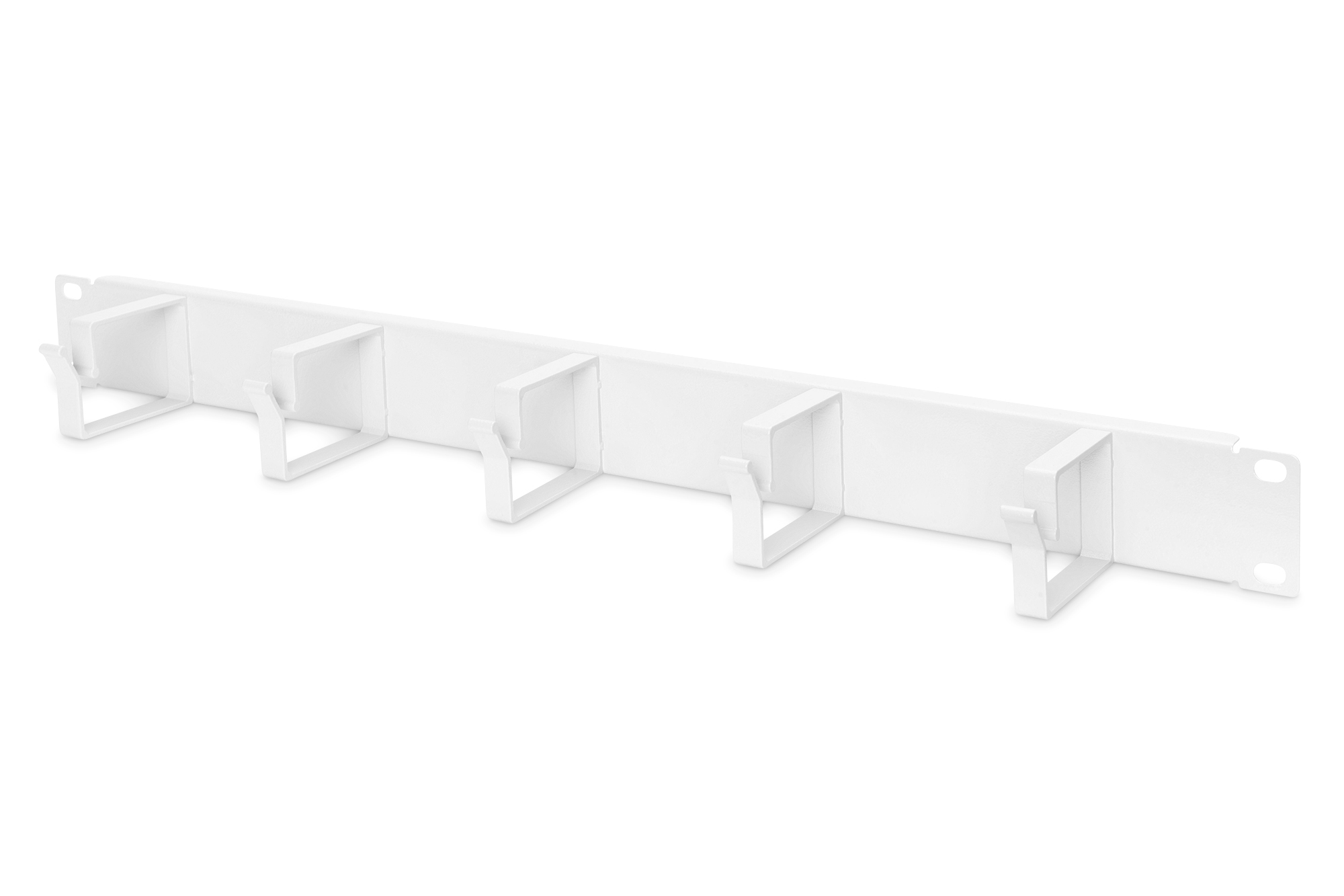 DIGITUS DN-97601 Kabelrangierpanel mit Kabelführungsbügeln für 483 mm (19")-Schränke, 1HE
