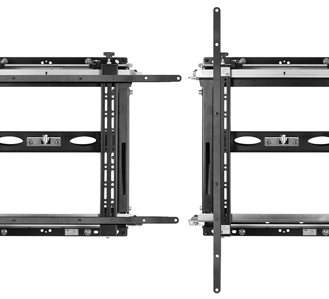 B-TECH Adapterarme schwarz (VESA 900x400) BT7565B V2