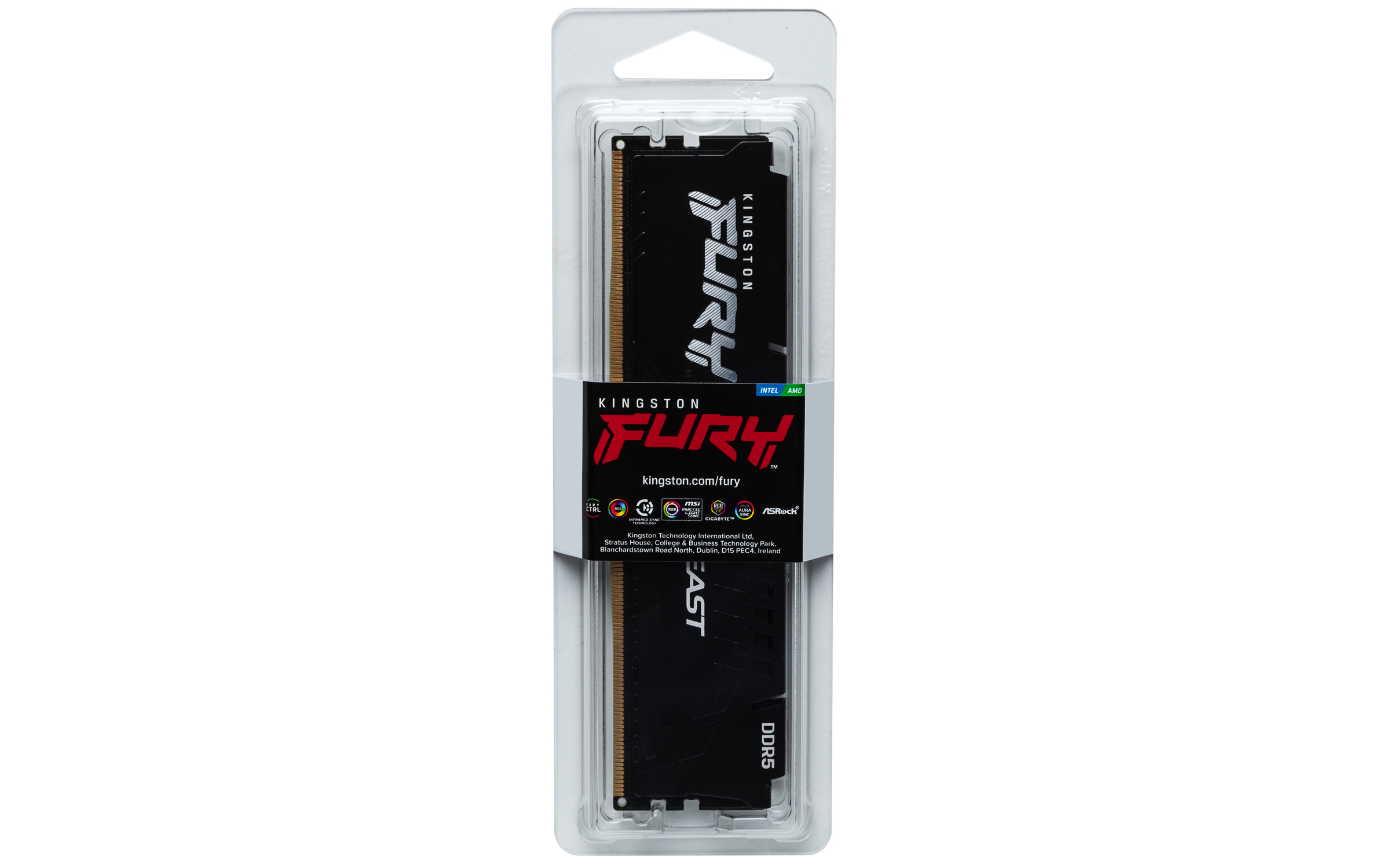 RAM Desktop DDR5  8GB 5600MHz Kingston FURY Beast (KF556C40BB-8)
