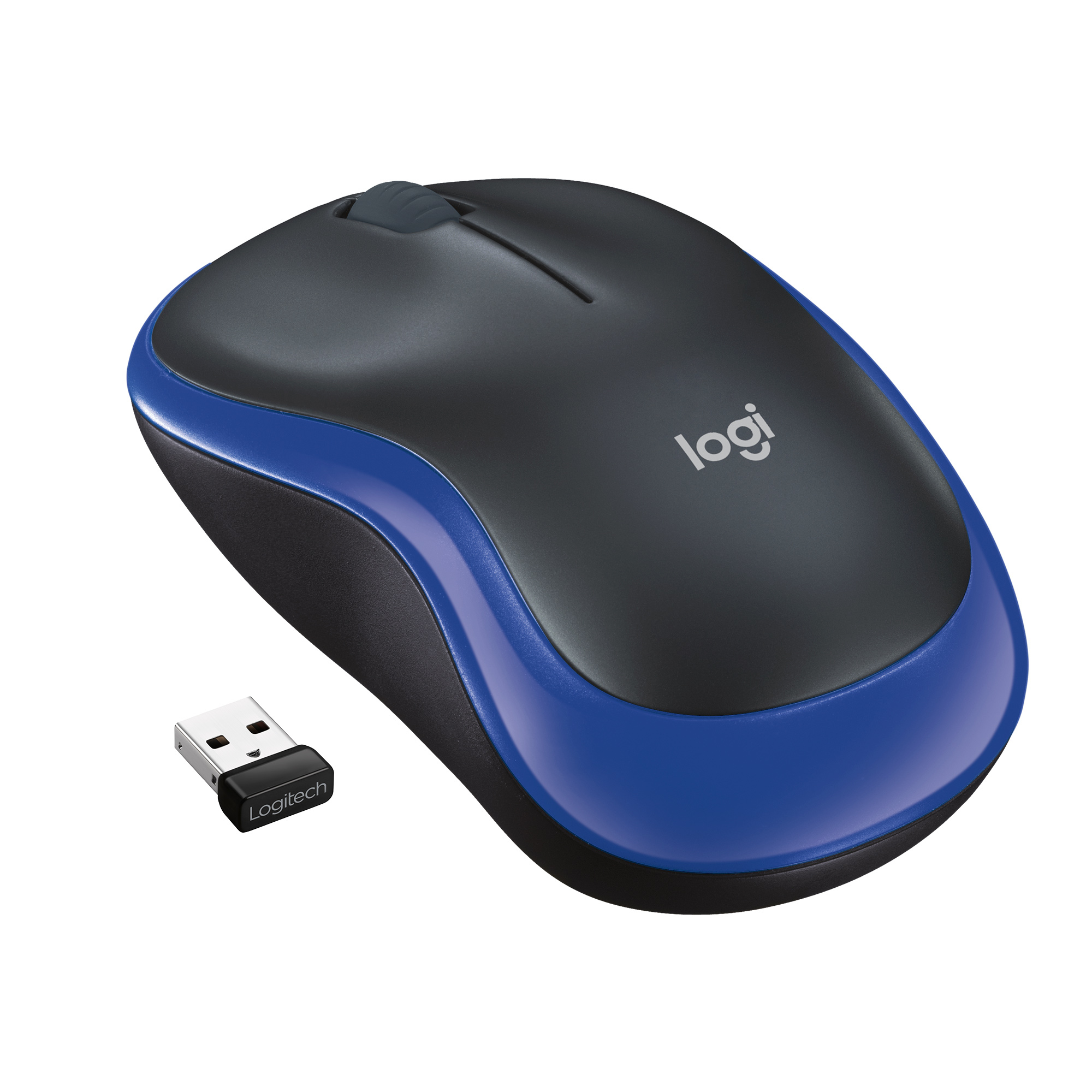 Logitech Maus M185 blau