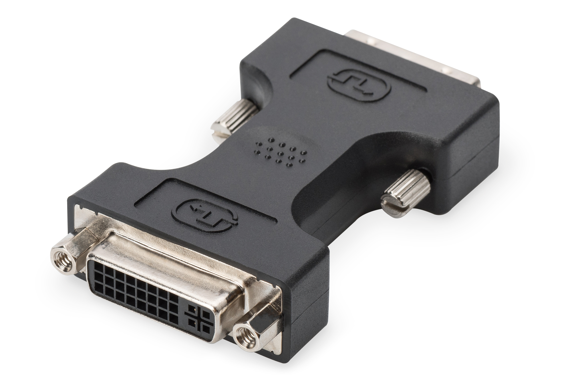 DIGITUS AK-320502-000-S DVI Adapter, DVI(24+1) - DVI(24+5) St/Bu